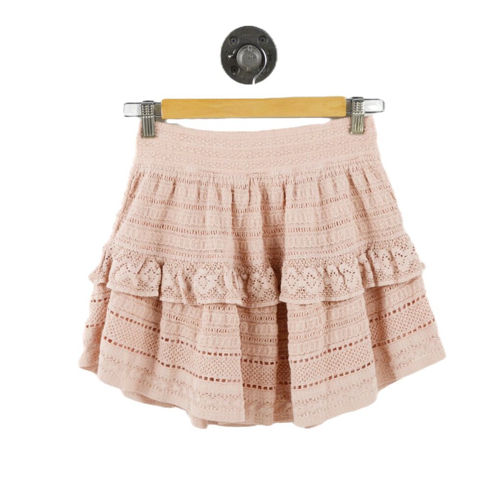 Aerie Lace Skater Mini Skirt #211-40 - Picture 1 of 3